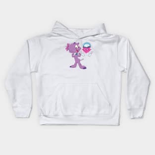 Widget and Mega Brain Kids Hoodie